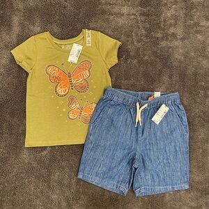 NTW Children’s Place T-Shirt and Shorts Outfit 3T